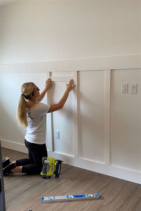 how to make batter boards|Easy DIY Board and Batten Wall (Without Removing Baseboards).